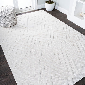 Balansat Moroccan Diamond Indoor/outdoor Area Rug